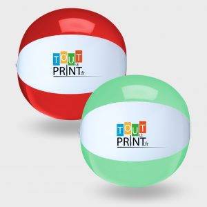Ballons de plage Ø 30 cm personnalisé - Articles de plage
