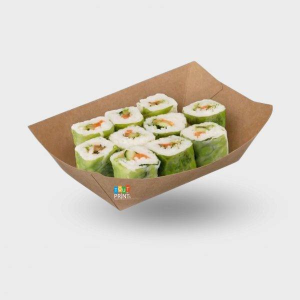 Barquette carton alimentaire personnalisé - Apero