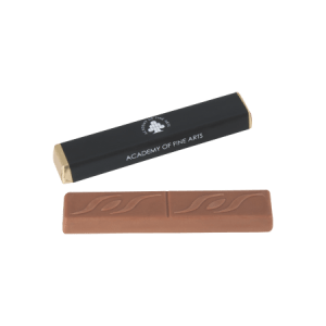 Barre de chocolat fourré au caramel personnalisé - Bonbons au chocolat