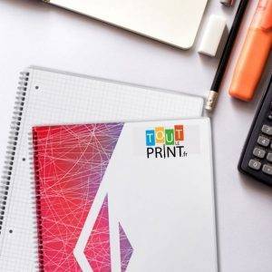 Bloc-notes avec perforation personnalisé - Blocs notes