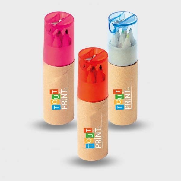Boîte crayons de couleur personnalisé - Crayons