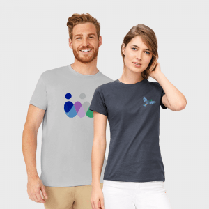 Budget T-Shirt à col rond personnalisé - Tee Shirts