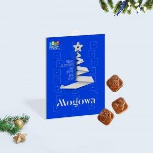 Calendrier de l'Avent format portrait personnalisé - Calendriers