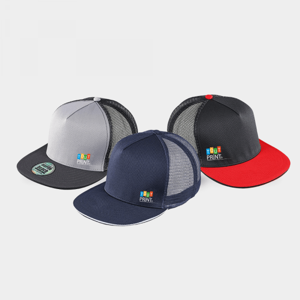 Casquette à bord plat basique personnalisé - Casquettes