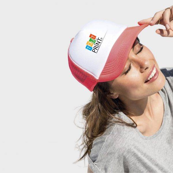 Casquette Promo Polyester 5 Panels personnalisé - Casquettes