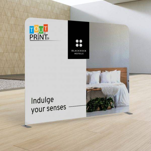 Murs d'image droits personnalisé - Stand publicitaire et personnalisé