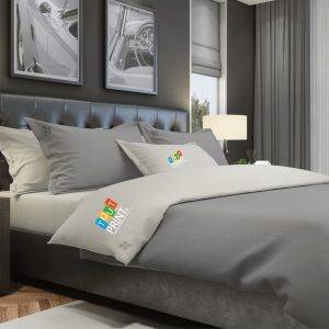 Parure de lit brodée personnalisé - Habitat