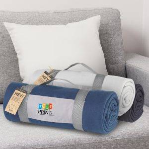 Plaid recyclé personnalisé - Serviettes et couvertures