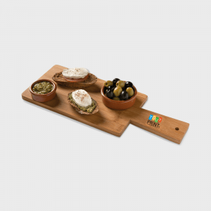 Planche à servir en bambou personnalisé - Objets Publicitaires