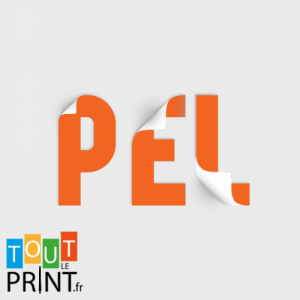 Sticker lettrage Monomère personnalisé - Lettrage Adhésif