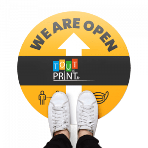 Stickers de sol personnalisé - Adhesifs petits formats