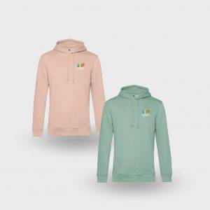 Sweat à capuche coton bio unisexe personnalisé - Sweats
