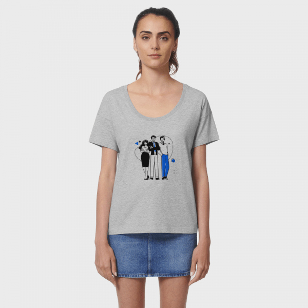 T-shirt à col rond premium Stanley/Stella personnalisé - Tee Shirts