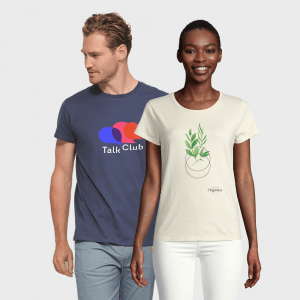 T-shirt durable col rond personnalisé - Tee Shirts