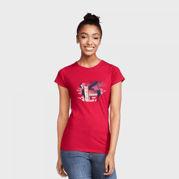 T-shirt premium col rond femme personnalisé - Tee Shirts