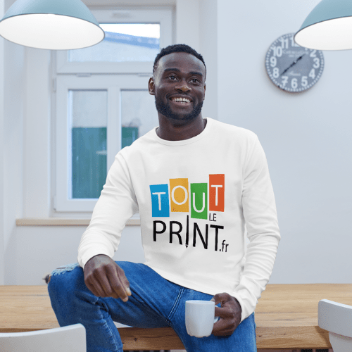 T-shirt unisexe durable à manches longues personnalisé - Tee Shirts