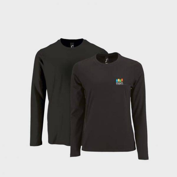 T-shirts à manches longues basiques personnalisé - Tee Shirts