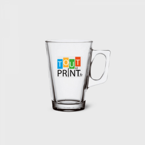 Tasses en verre 25 cl personnalisé - Tasses et gobelets