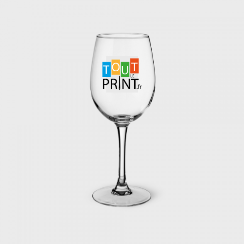 Verres à vin 35 cl courbe personnalisé - Verres et carafes