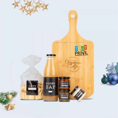 boîte à cadeaux de noël plateau de service personnalisé - Décoration Noël