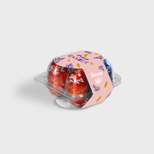 Boîte à œufs de Pâques Lindor personnalisé - Objets Publicitaires