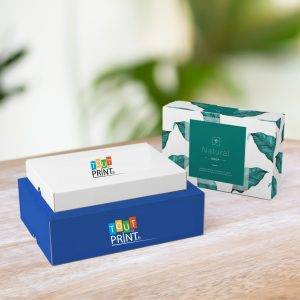 Boîte d'expédition avec couvercle personnalisé - Coffrets