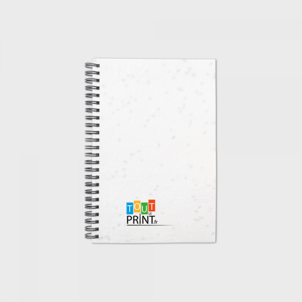 Carnet A5 papier à planter personnalisé - Carnets