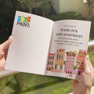 Cartes de changement d'adresse personnalisé - Objets Publicitaires