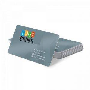 Cartes de visite en PVC avec finitions exclusives personnalisé - Carte de visite plastique