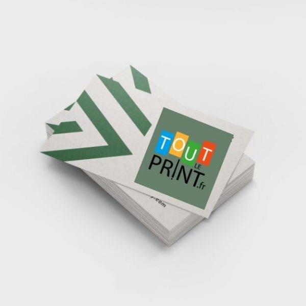 Cartes de visite papier recyclé personnalisé - Carte de visite luxe