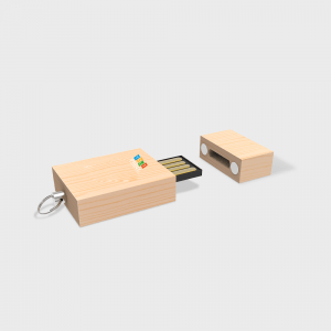 Clés USB Éco-Bois personnalisé - Clé USB