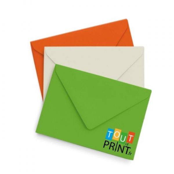 Enveloppes colorées personnalisé - Enveloppes