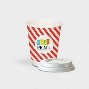 Gobelets en carton à paroi simple personnalisé - Tasses et gobelets