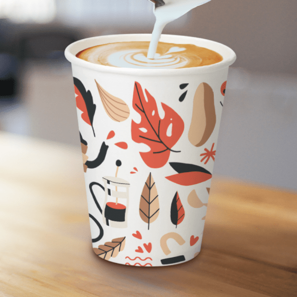 Gobelets en carton paroi double personnalisé - Tasses et gobelets