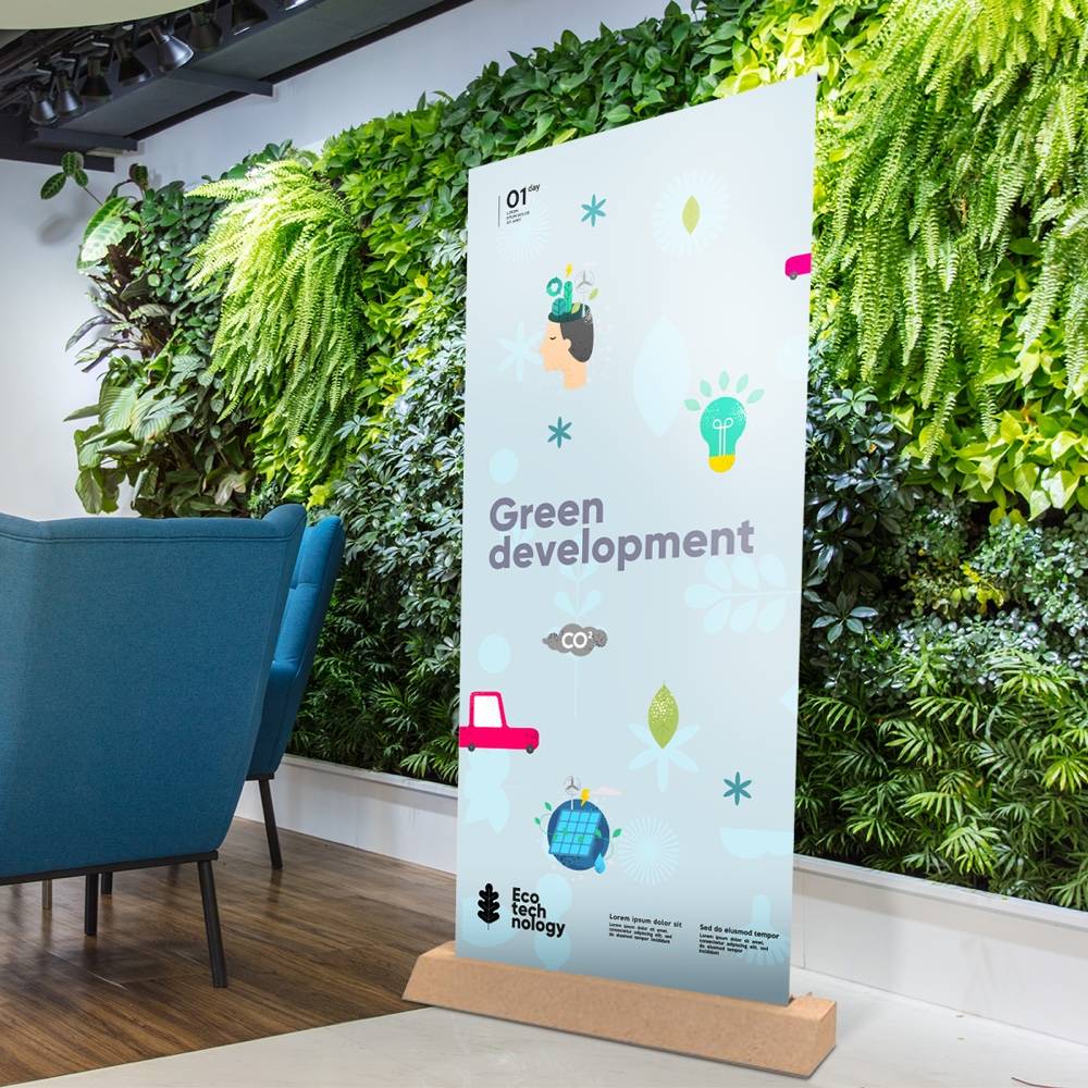 Roll-up et PLV