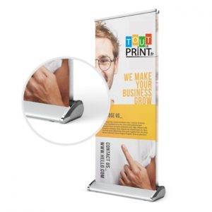 Kakémonos roll-up recto-verso personnalisé - Imprimerie