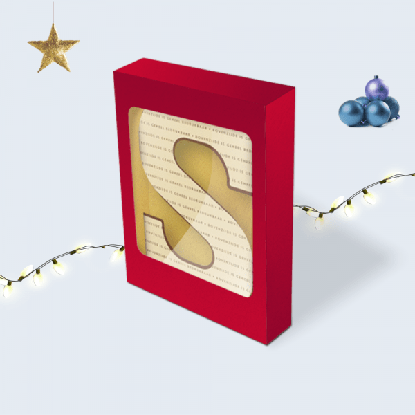Lettre S au chocolat personnalisé - Objets Publicitaires