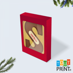 Lettres au chocolat avec logo personnalisé - Bonbons au chocolat