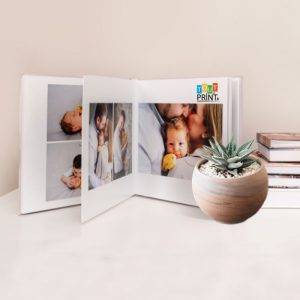 Livre photo carré moyen personnalisé - Dos carré Collé