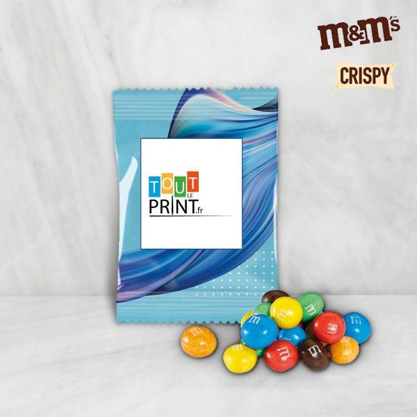 M&M's® Crispy personnalisé - Bonbons au chocolat