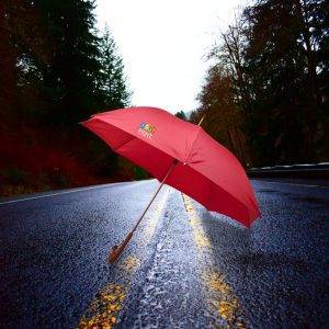 Parapluie en bois courbé personnalisé - Loisirs