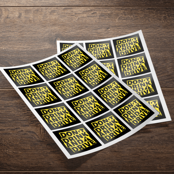 Planche de stickers personnalisé - Adhesifs petits formats