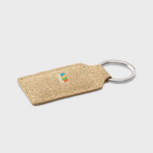 Porte-clés bouchon de liège personnalisé - Portes clés