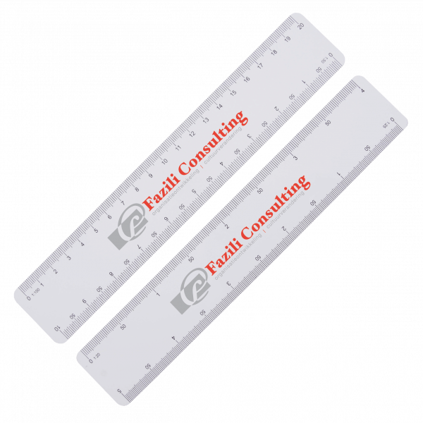 Règle 4 échelles 20 cm personnalisé - Stylos de luxe