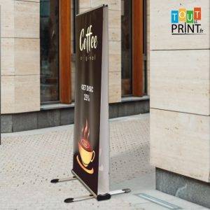 Roll-up extérieurs personnalisé - Imprimerie