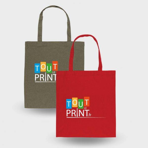 Sac en coton coloré personnalisé - Sacs