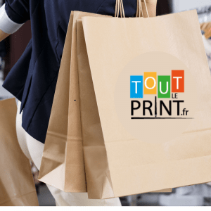 Sacs kraft lisses personnalisé - Objets Publicitaires