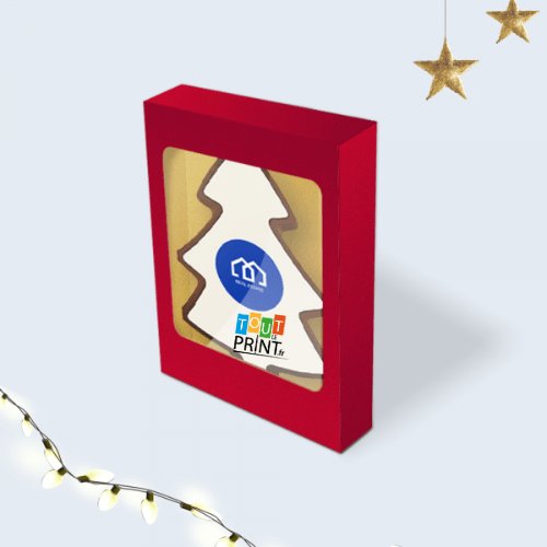 Sapins de Noël au chocolat personnalisé - Décoration Noël