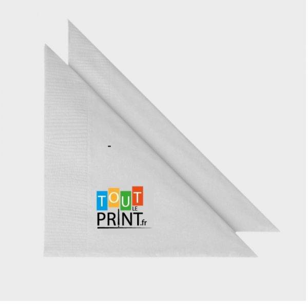 Serviettes en papier personnalisé - Serviettes et couvertures