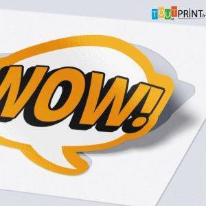 Stickers sur mesure personnalisé - Adhésifs grand Format
